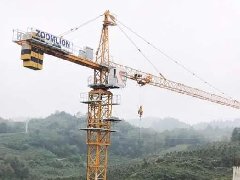 貴州某項(xiàng)目現(xiàn)場塔吊安全監(jiān)控系統(tǒng)完工（含吊鉤可視化）